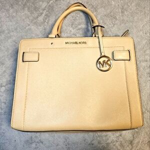 Michael Kors Rayne Medium Saffiano Leather Satchel Bag